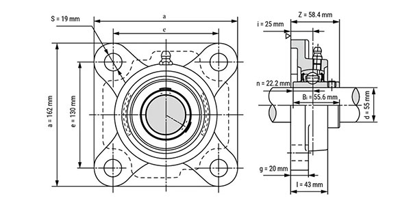 اجزای اصلی یاتاقان بلبرینگ سنگ‌شکن